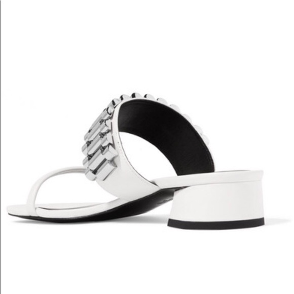 NWOB 3.1 PHILLIP LIM LEATHER DRUM WATCH SANDALS - Picture 2 of 7